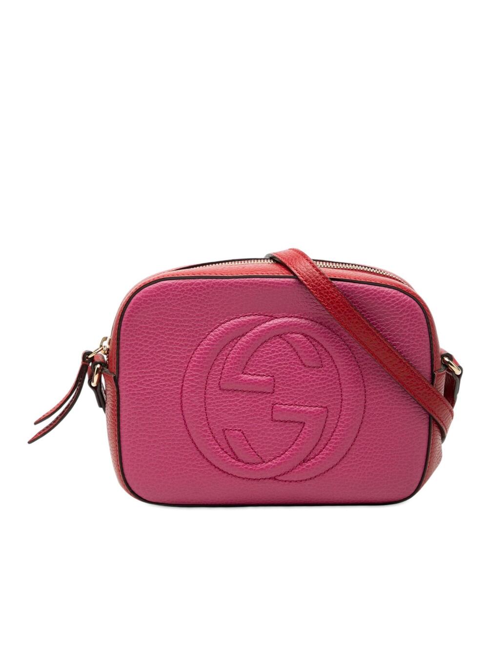 Gucci Small Bicolor Leather Soho Disco #347791G86B